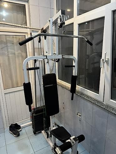 dart: Çoxfunksiyalı ev trenajoru – çəkilər sistemi ilə Xüsusiyyətlər: - Üst — 2