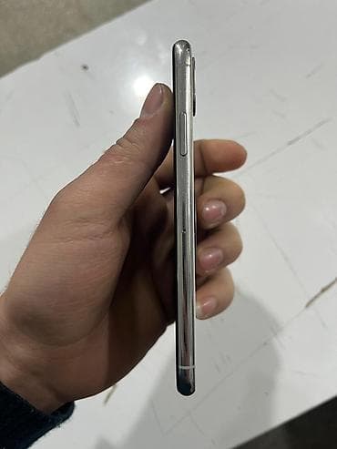 iphone x ikinci el: IPhone X, Gümüşü, Face ID — 7