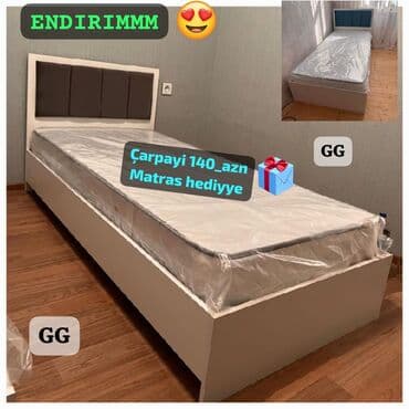 Matraslar: Təknəfərlik çarpayı, Matras ilə — 1