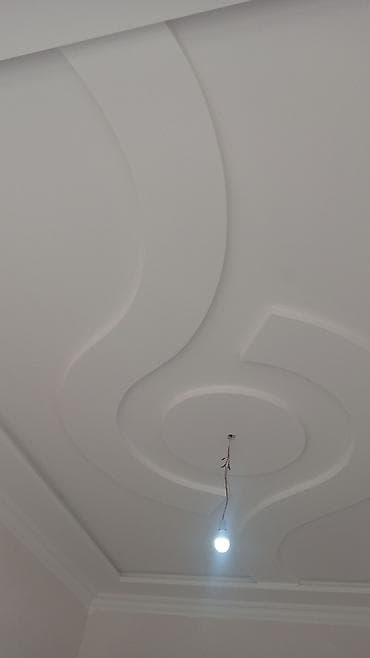 Отделочные работы: Alçıpan tavan və daxili təmir xidməti - Dizaynlı alçıpan asma — 1