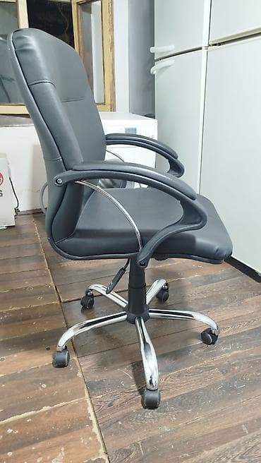 elif mebel: İşlənmiş, Təkərli, Qolları tənzimlənmir, Süni dəri — 5