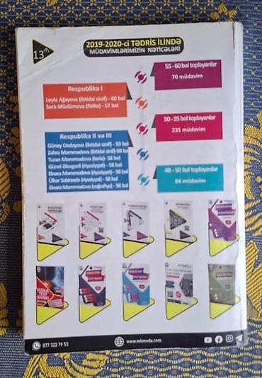 isma mirage: MHM Education nəşri – “Ədəbiyyat: Dərs Vəsaiti” Xüsusiyyətlər: - — 2