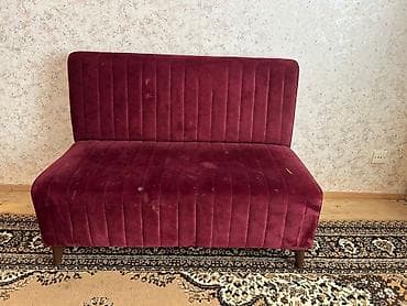 Mini-divan, Açılmayan, Bazasız, Vеlur parça, Çatdırılma yoxdur