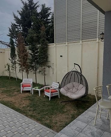 Buzovnada gundelik heyet evi kiraye verilir 3 otaqli baseni manqal