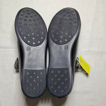 ГАЗ: Цвет - Черный Балетки, Размер: 36, Для девочек — 4