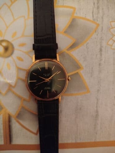 irşad iş saatları: İşlənmiş, Qol saatı, rəng - Qara — 3