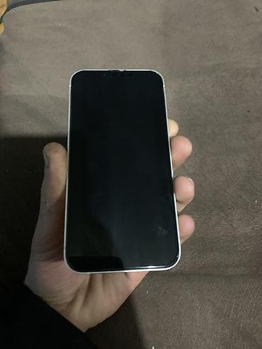 bərdə ayfon: IPhone 13, Ağ, Face ID — 2