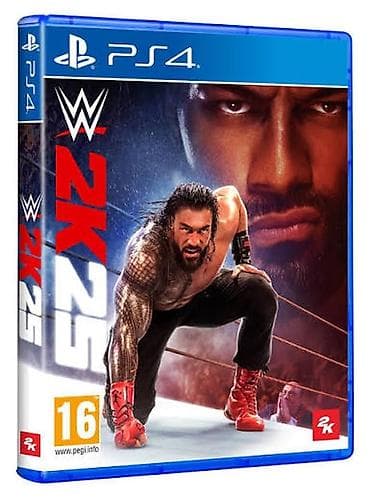 Məhsul: WWE 2K25 – PS4 üçün oyun diski • Platforma: PlayStation 4 •