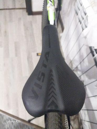 Dağ velosipedləri: VISTA dağ velosipedi - Çərçivə: yüngül alaşımlı hardtail, qara-yaşıl — 3