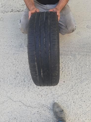 meqan diski: Continental EcoContact 6 yay şini - Ölçü: 215/55 R17 - Sürət indeksi — 4