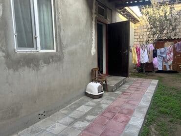 birotaqli ev kiraye: Həyət evi – 2 otaqlı, tam əşyalı, istlik sistemi kombidi, heyeti var — 1