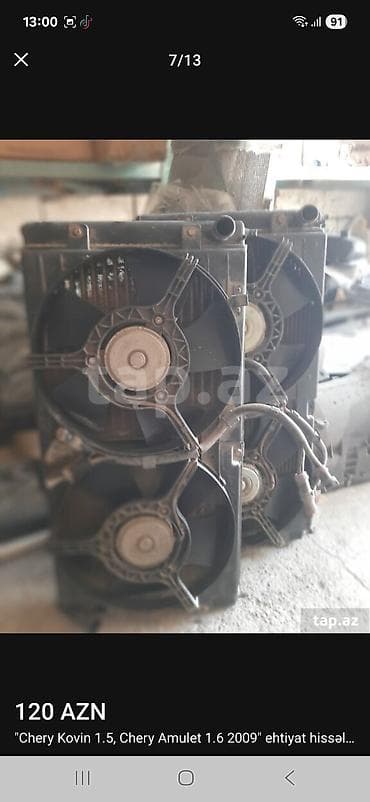 Sükan hissəsi: Chery Amulet 1.5 və 1.6 (Kovin 1.5 daxil) modelləri üçün ehtiyat — 4