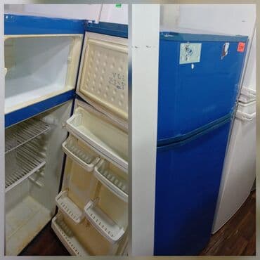 İki qapılı məişət soyuducusu - Rəng: mavi korpus, ağ daxili - lalafo.az -da İki qapılı məişət soyuducusu - Rəng: mavi korpus, ağ daxili -