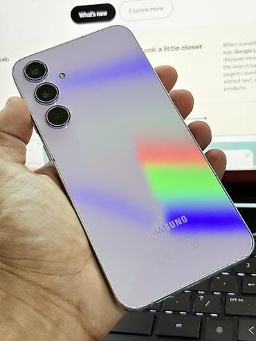 redmi note 12 s: Samsung Galaxy A55 5G, 128 GB, rəng - Çəhrayı, İki sim kartlı, Face ID, Sensor — 3