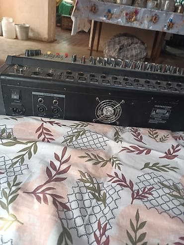 Звуковое оборудование: Dynacord PMX-1210A MP3 – 12 kanallı gücləndiricili mikser - 12 giriş — 5