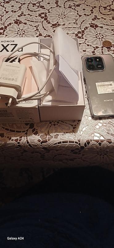 en ucuz android tv box: Honor X7a, rəng - Boz — 3