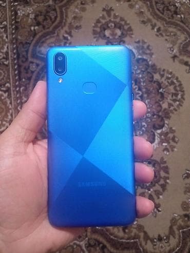 galaxy note 10: Samsung Galaxy A10s, rəng - Mavi, Barmaq izi — 4