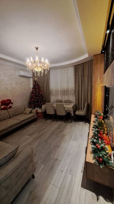 Kirayə mənzillər: Bakıxanov qəs., 3 otaqlı, Yeni tikili, m. Qara Qarayev, 75 kv. m — 2