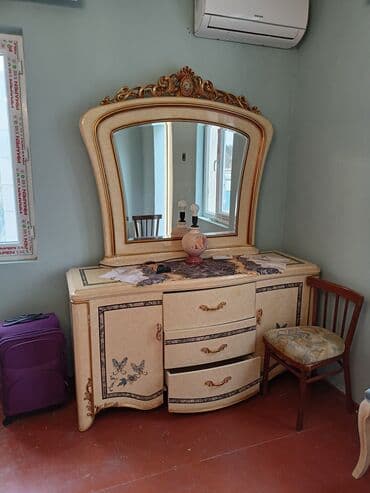 vasminka şekilleri: İkinəfərlik çarpayı, Komod, Termo, 2 tumba, Malayziya, İşlənmiş — 6