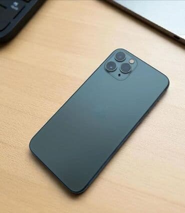 iphone 7 kabro: IPhone 11 Pro, Matte Midnight Green, Qırıq — 3