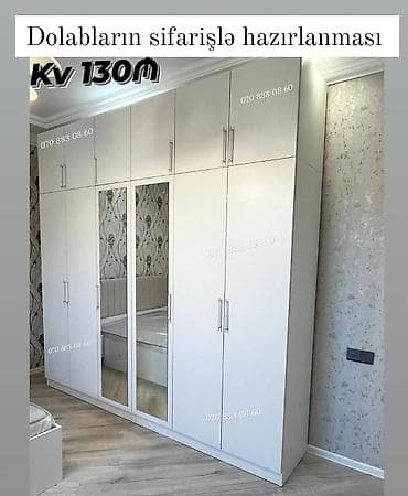 qardirob: Düz dolab, Yataq otağı üçün, Qarderob, Açılan — 1