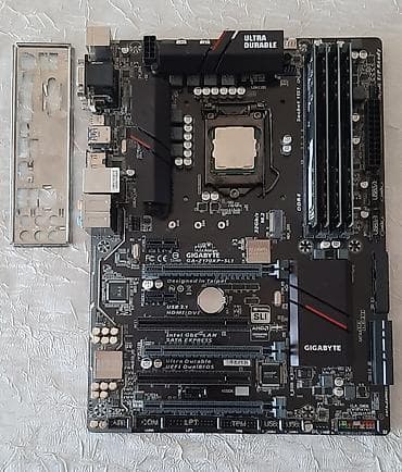 prosessor satilir: Bundle satılır - 350 AZN Ana plata : Gigabyte GA-Z170XP-SLI CPU  — 1