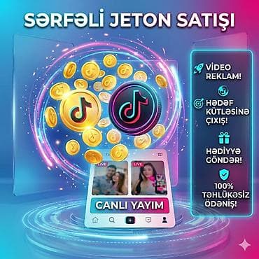 gullərin satışı: TikTok Jeton Satışı – Reklam Vur və Hədiyyə Göndər! ​TikTok-da — 2