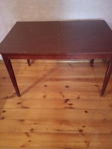 Mətbəx masası, Qatlanan, Taxta, Dördbucaq masa