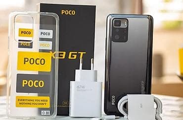 Poco X3 GT, 256 GB, rəng - Qara, Sensor — 2
