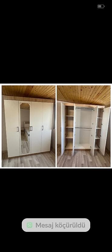 islenmis unitaz: *Yeni Dolab satılır* Ölçü Eni 160sm Hünd 2m Derinlik 47sm *Qiymet 250 — 1