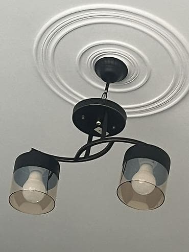 lustur sekilleri: Çılçıraq, 2 lampa, Metal — 1