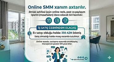 daye vakansiya 2025: SMM menecer tələb olunur, İstənilən yaş, Təcrübəsiz — 1