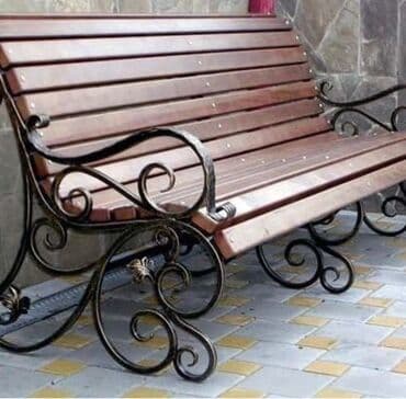 скамейка для прихожей: Metal EN MMC olaraq istədiyiniz forma və ölçüde demir işlerinin — 22