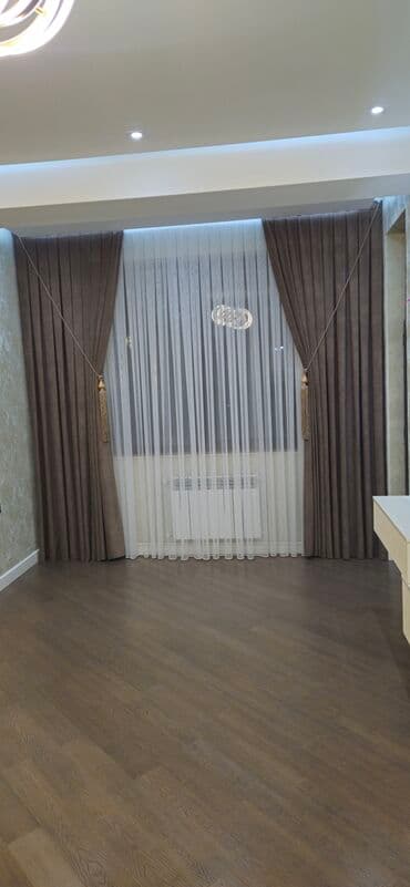 pencere perde: Pərdələr otağa zəriflik və rahatlıq gətirir. Klassik üslubda dizayn — 3