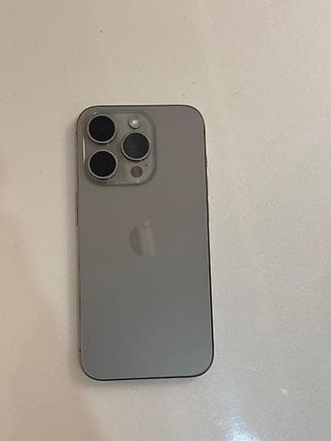 telfon ayfon: IPhone 15 Pro, 128 GB, Space Gray, Face ID — 1