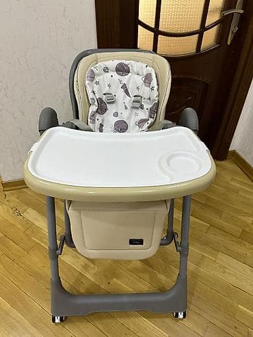 usaq ustolu: Uşaq yemək stulu – Turbey - Rəng: bej/krem və boz çalarlar - Geniş — 3