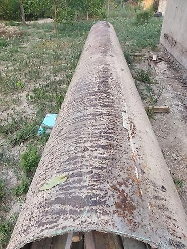 su boruları: Metalkonstruksiya üçün böyük ölçülü silindrik boru parçası - — 1