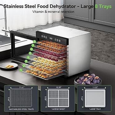 hard disk 3 tb: Meyvə və tərəvəz qurudan aparat 7 çox bölməli, Yeni — 5