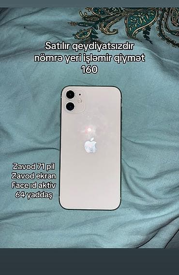 galaxy note 10: IPhone 11, 64 GB, Ağ — 1