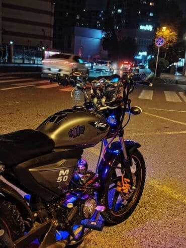 Lexus: Motoskilet satilir tecili Tufan M50 Ili 2025 Prabeq 14000 qiymeti 800 — 3