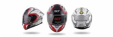 moto aranda: DCT tam üzlü motosiklet dəbilqəsi - Tip: Full-face (tam qapalı) — 1