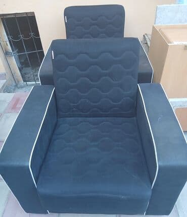 mətbəx künc divan: İşlənmiş, Klassik divan, 2 kreslo, Divan, Bazalı, Açılan — 2