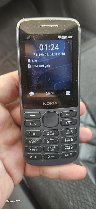 Nokia 3.1, rəng - Boz, Düyməli