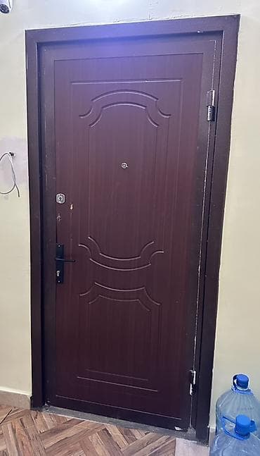 qapı ucuz: Dəmir giriş qapısı - Material: polad/dəmir konstruksiya, möhkəm — 1