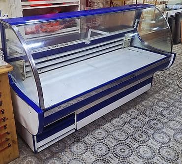 Vitrin tipli soyuducu avadanlıq satılır. Ticarət obyektləri, market