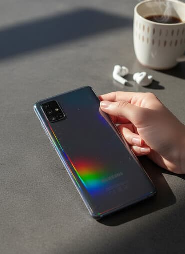 samsung a100 qiymeti kontakt home: Samsung Galaxy A51, 128 GB, rəng - Qara, Sensor, Barmaq izi, Simsiz şarj — 1
