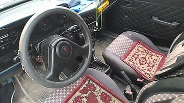 hyundai accent 1995 model: Daewoo Racer sedan - Kuzov: 4 qapılı sedan, tünd mavi rəng - Mator və — 5