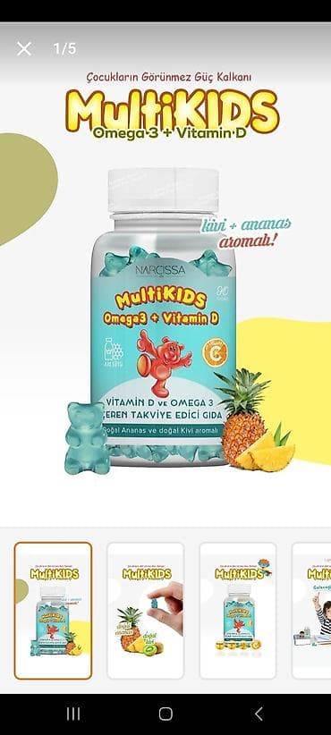 Uşaglar üçün vitamin komplex2️⃣8️⃣azn