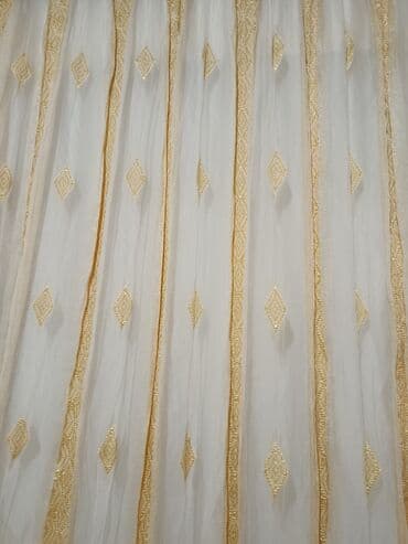 yataq otağı üçün pərdələr: İşlənmiş, Pərdə, rəng - Bej — 7