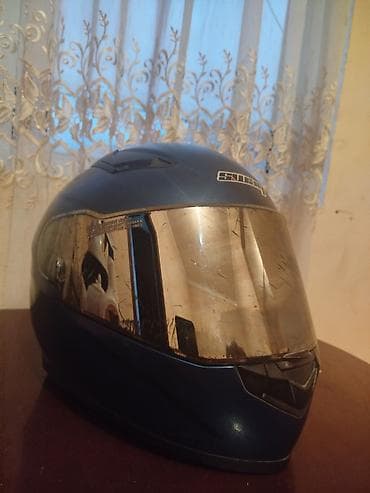 yamaha mator: Moto dəbilqə – tam üzlü (full-face) model - Rəng: tünd mavi, tünd — 3